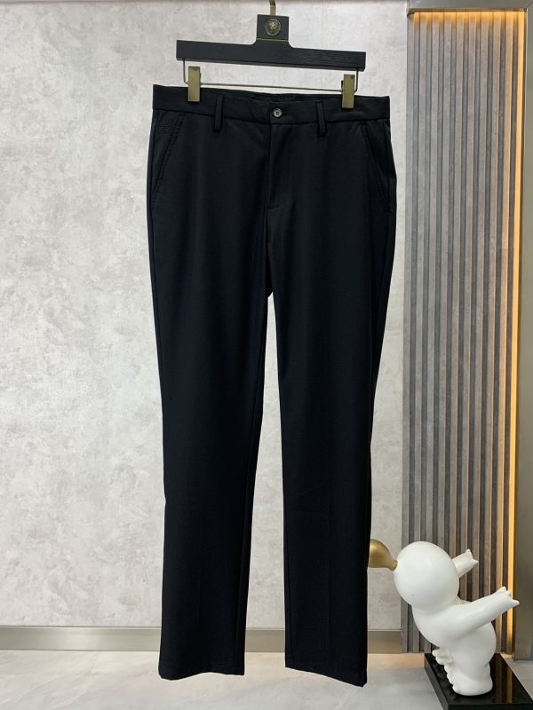 Loewe 2023 new spring and summer casual trousers, the original order is ruthless, using the original trousers fabric