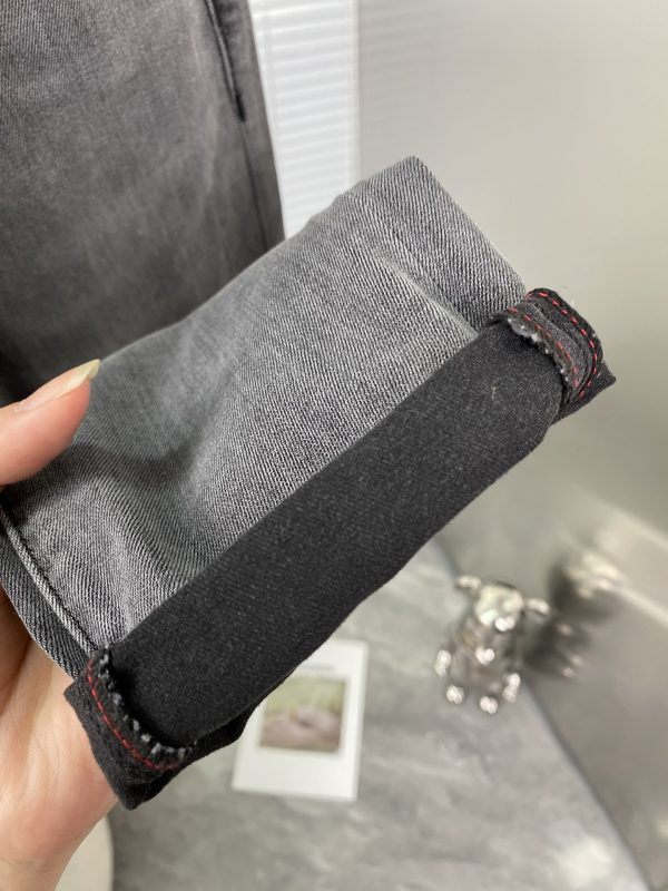 LOEWE jeans 2023ss spring and summer latest high-end hot style jeans super customized original hardware super heavy craft - Image 7