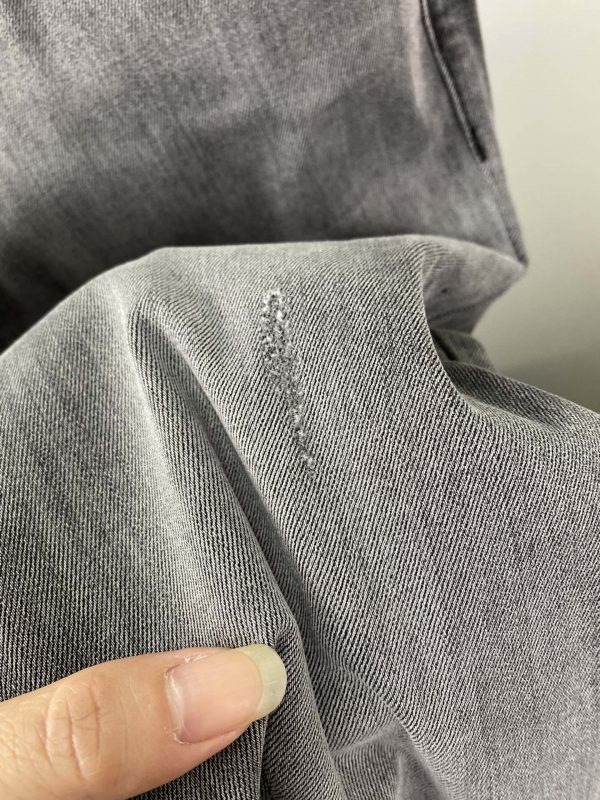 LOEWE jeans 2023ss spring and summer latest high-end hot style jeans super customized original hardware super heavy craft - Image 8