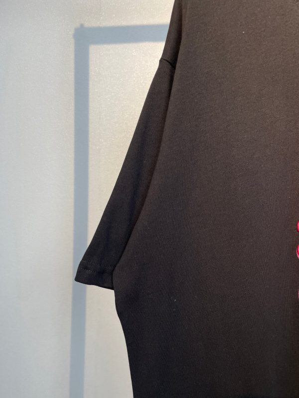 LOEWE #classic models Exclusive custom-made dyeing cotton material texture superb front panel neon Sao powder embroidery - Image 9