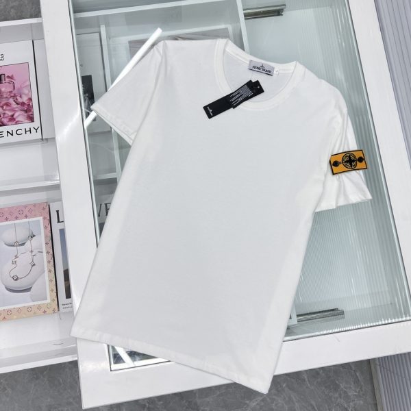 stone island stone island small square standard short-sleeved T-shirt - Image 4