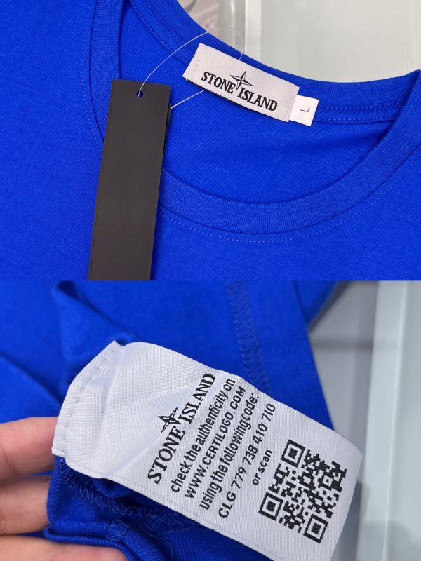 stone island stone island small square standard short-sleeved T-shirt - Image 9