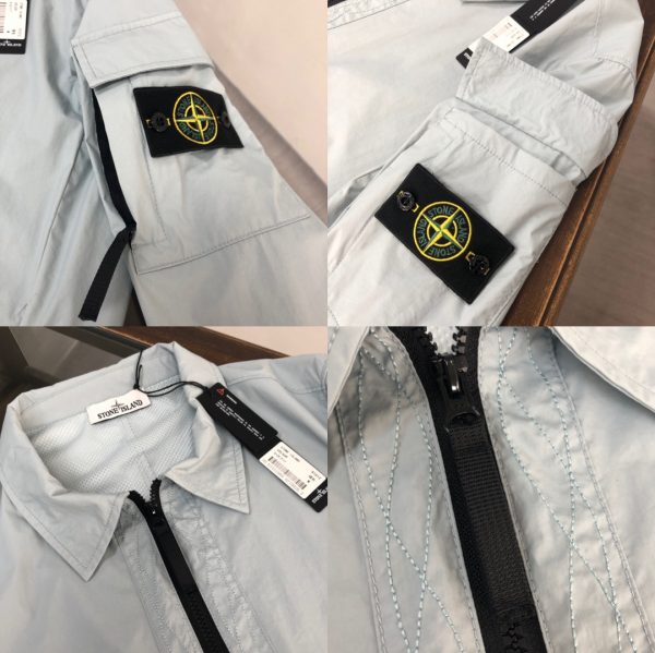 STONE ISLAND Stone Island official website of the same style, a light jacket, the lining of the fabric has been specially treated! Excellent upper body effect - Image 5