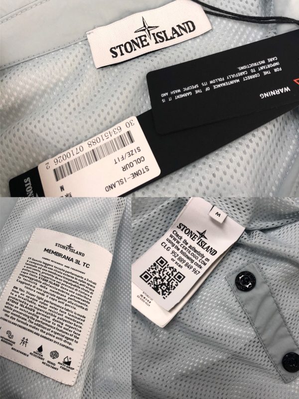 STONE ISLAND Stone Island official website of the same style, a light jacket, the lining of the fabric has been specially treated! Excellent upper body effect - Image 8