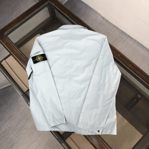 STONE ISLAND Stone Island official website of the same style, a light jacket, the lining of the fabric has been specially treated! Excellent upper body effect - Image 9