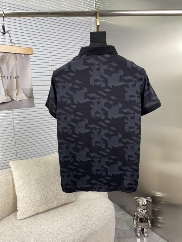 Dior 2023 spring and summer new style men's lapel POLO series casual custom weaving and dyeing models advanced orders from foreign trade companies - Image 3