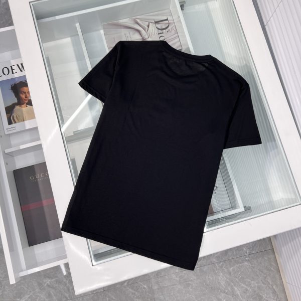 Dior - 2023ss spring and summer boutique men's and women's same style short-sleeved T-shirt, official website synchronization, high-end quality, custom imported double mercerized cotton fabric - Image 4