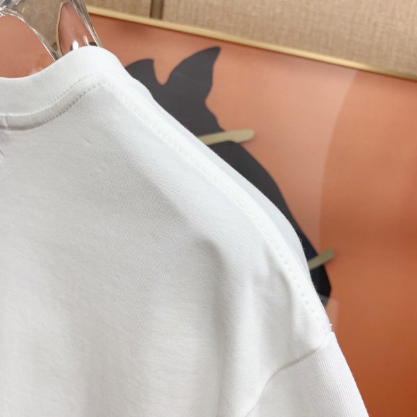 Dior 2023ss spring and summer boutique short-sleeved T-shirt High-end quality Customized top long-staple cotton fabrics, made by top manufacturers, fashion big-name heavy-handcraft logo design - Image 16