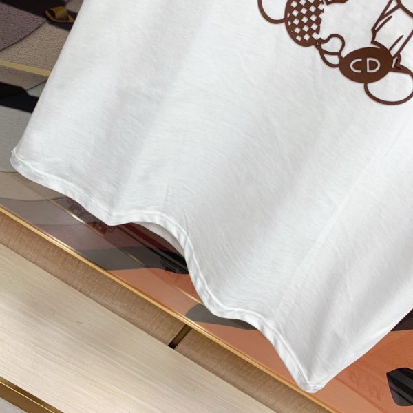 Dior 2023ss spring and summer boutique short-sleeved T-shirt High-end quality Customized top long-staple cotton fabrics, made by top manufacturers, fashion big-name heavy-handcraft logo design - Image 17