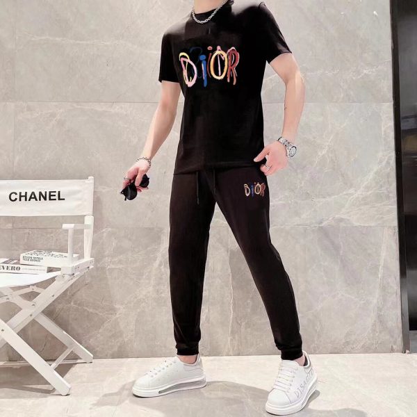 [DIOR] (Fat Gospel) 2023 official website with the same style. World famous luxury brand. Summer men (double mercerized) high quality - Image 5