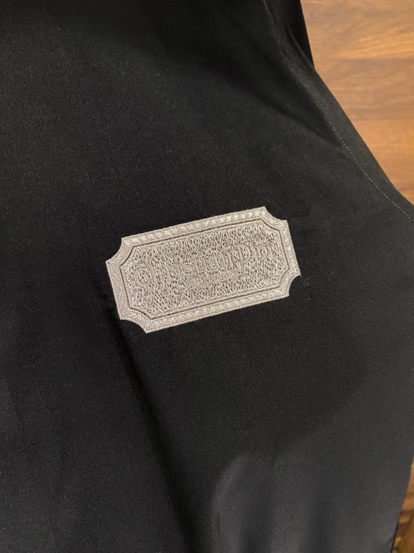 DIOR 2023 early spring new product counter casual long-sleeved shirt! Perfectly embroidered logo text, seamless tailoring Imported 80-count ultra-high-count mulberry silk cotton - Image 16