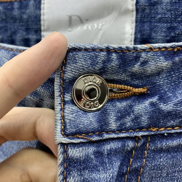 Dior 2023ss spring and summer new jeans. Original order 1:1 production, the perfect choice for daily necessities, simple and stylish yet stylish - Image 5