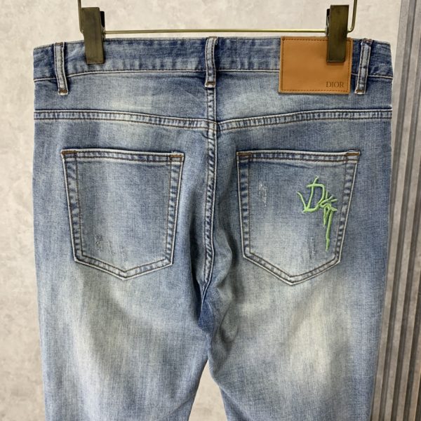 Dior 2023ss spring and summer new jeans. Original order 1:1 production, the perfect choice for daily necessities, simple and stylish yet stylish - Image 8