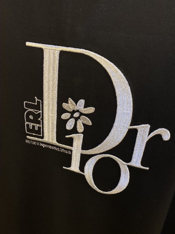 Dior ss new letter Dior by ERL embroidered letter short-sleeved T-shirt, the same as ZG, this T-shirt comes from the DIOR BY ERL exclusive joint series - Image 17