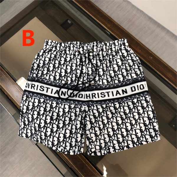 DIOR 2023 latest official website catwalk models lns explosive beach shorts - Image 3