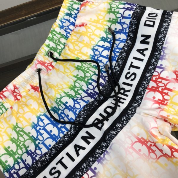 DIOR 2023 latest official website catwalk models lns explosive beach shorts - Image 8