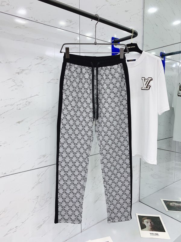 Celine 2023SS spring/summer new product full print casual shorts ?, made of selected high-quality fabrics, excellent comfort, customer-supplied hardware accessories, full print logo printing - Image 2
