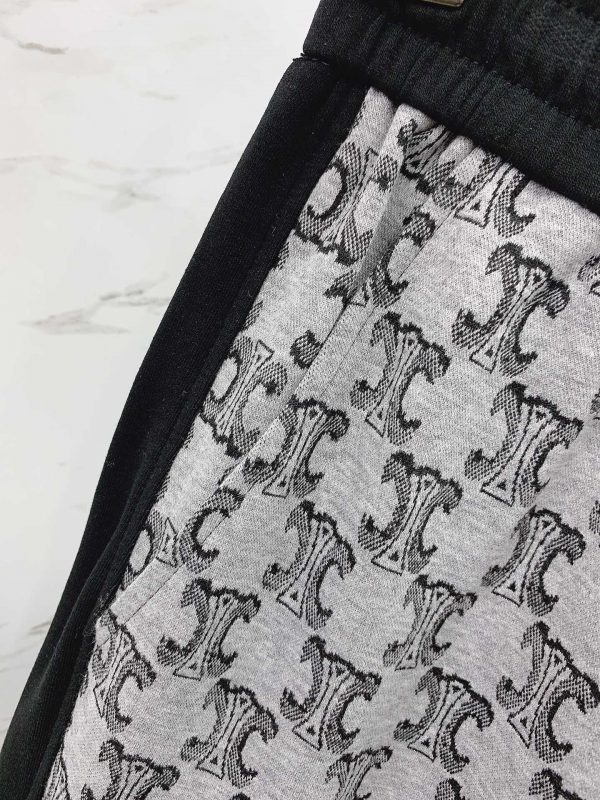 Celine 2023SS spring/summer new product full print casual shorts ?, made of selected high-quality fabrics, excellent comfort, customer-supplied hardware accessories, full print logo printing - Image 5