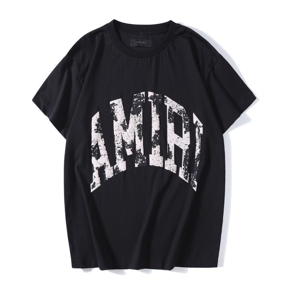 Amiri 22 new foam printing letter short sleeves - Image 6