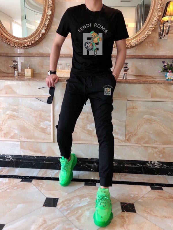 [FENDI] (Fat Gospel) 2023 official website with the same style. World famous luxury brand. Summer men - Image 9