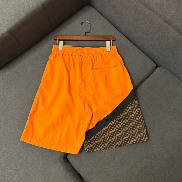FENDI/2023 new FF letter print contrast color logo casual shorts - Image 9