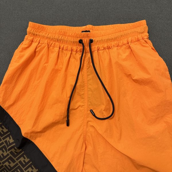 FENDI/2023 new FF letter print contrast color logo casual shorts - Image 8