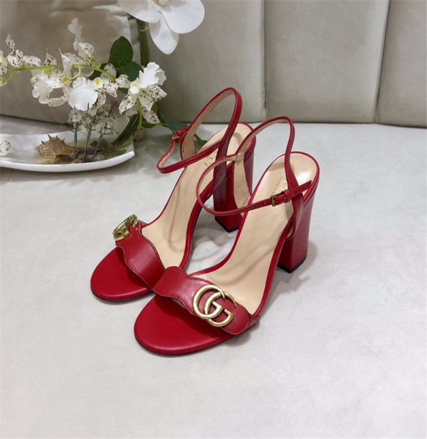gucci Block heel sandals replica shoe