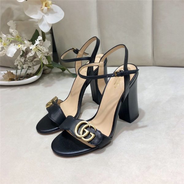 gucci Block heel sandals replica shoe
