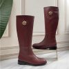gucci leather boot with tiger head