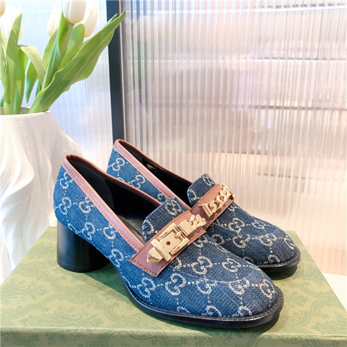 gucci block heel shoes