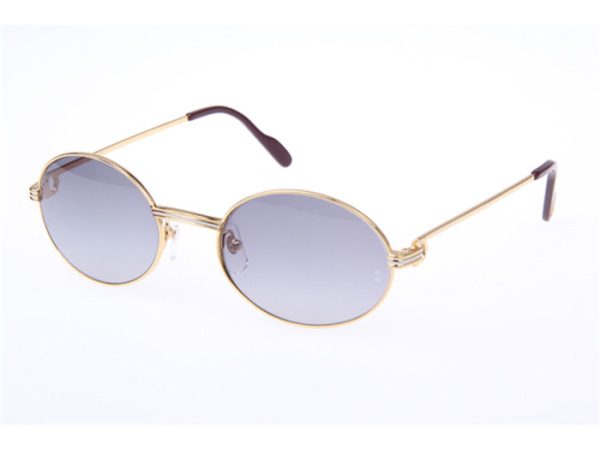 Cartier 1186334 Sunglasses In Gold