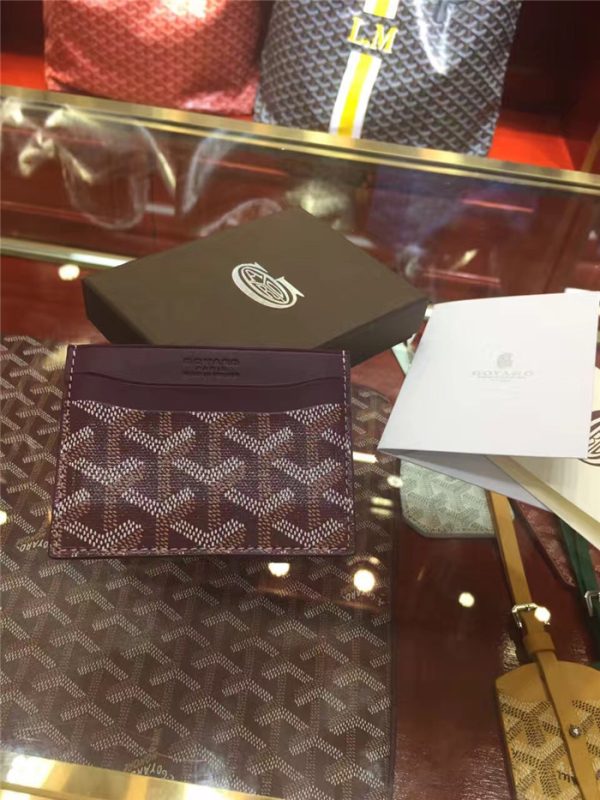 Card Holder Burgundy - Image 3