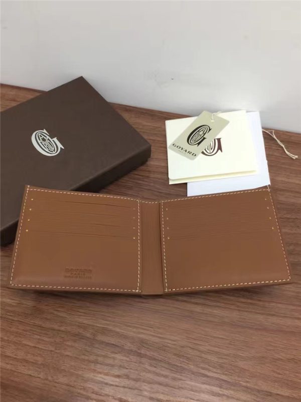 Short 6 Card Slots Billfold Wallet Grey - Image 10