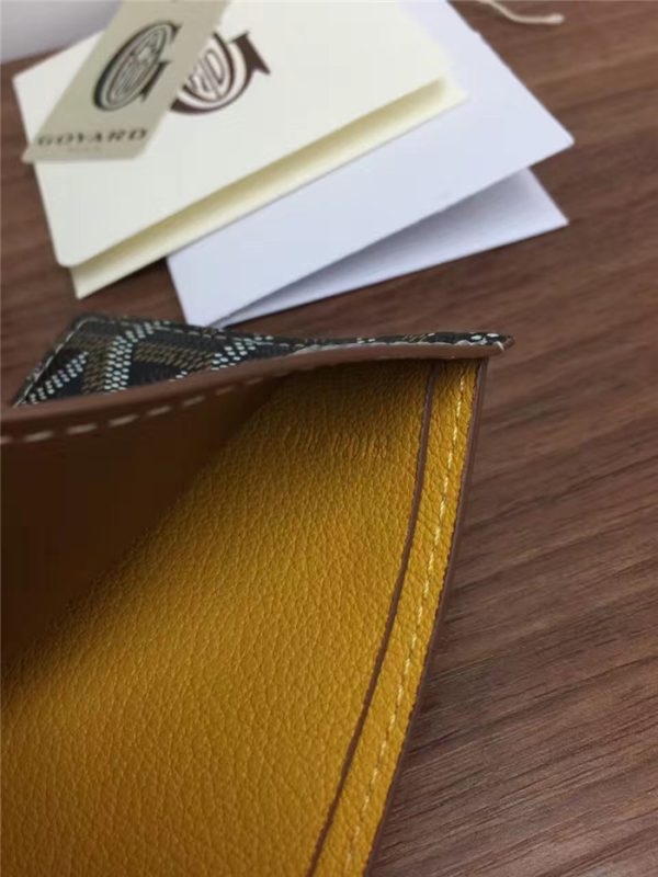 Short 6 Card Slots Billfold Wallet Grey - Image 14