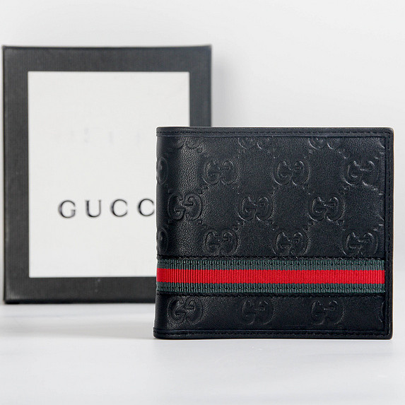 Gucci Black Leather Wallet