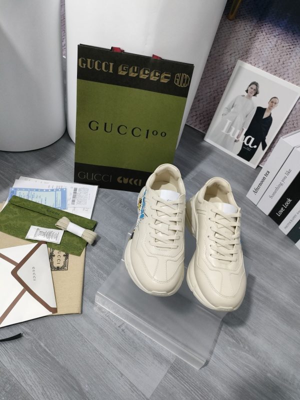 High version of Gucci dad shoes for couples A - Image 3