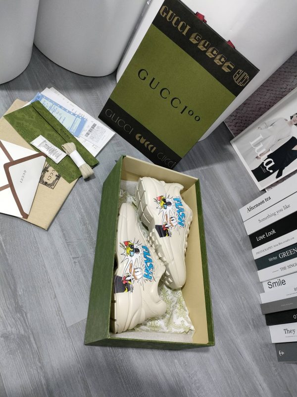 High version of Gucci dad shoes for couples A - Image 4