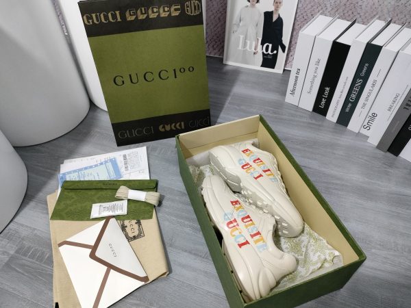 High version of Gucci dad shoes for couples E - Image 4