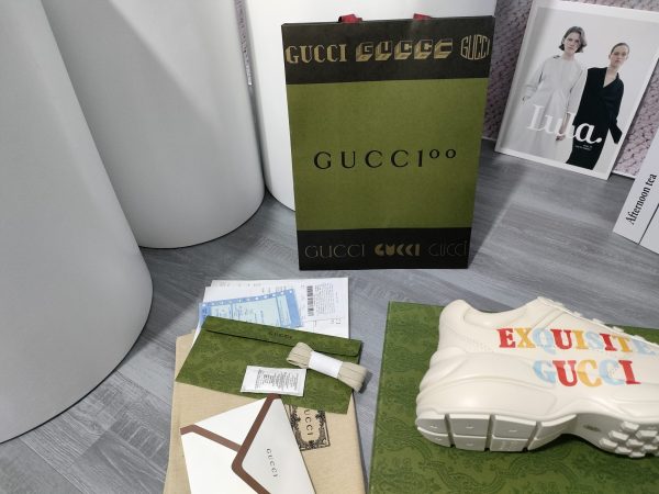 High version of Gucci dad shoes for couples E - Image 7