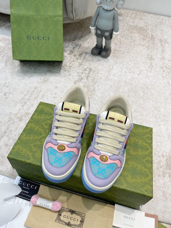 Newly upgraded Gucci dirty shoes for couples GG series distressed and casual A - Image 3