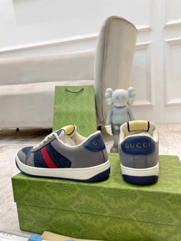 Newly upgraded Gucci dirty shoes for couples GG series distressed and casual E - Image 5