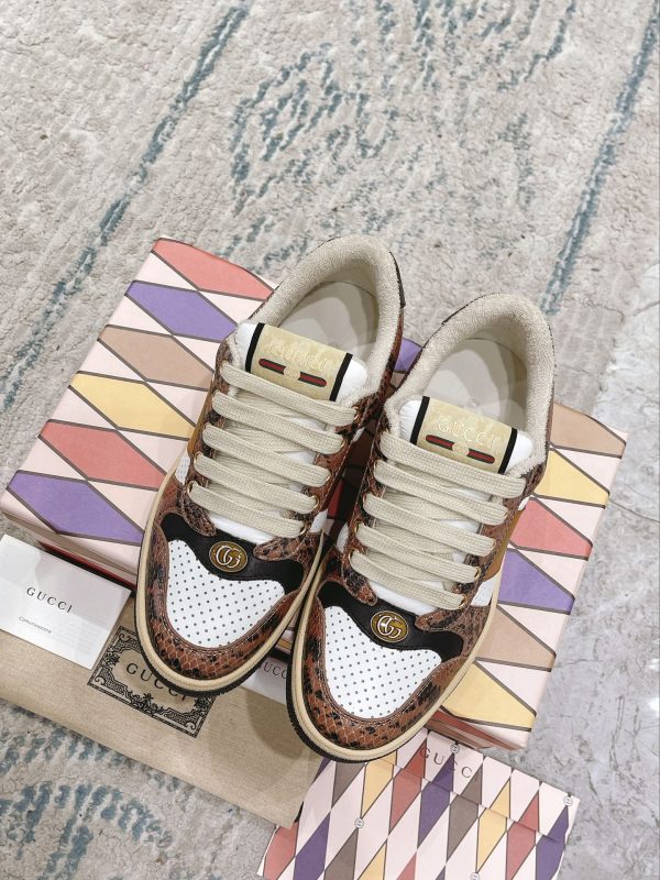 Newly upgraded Gucci dirty shoes for couples GG series distressed and casual G - Image 3