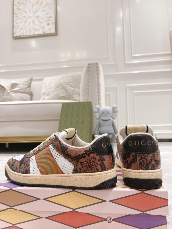 Newly upgraded Gucci dirty shoes for couples GG series distressed and casual G - Image 4