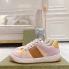 Newly upgraded Gucci dirty shoes for couples GG series distressed and casual T