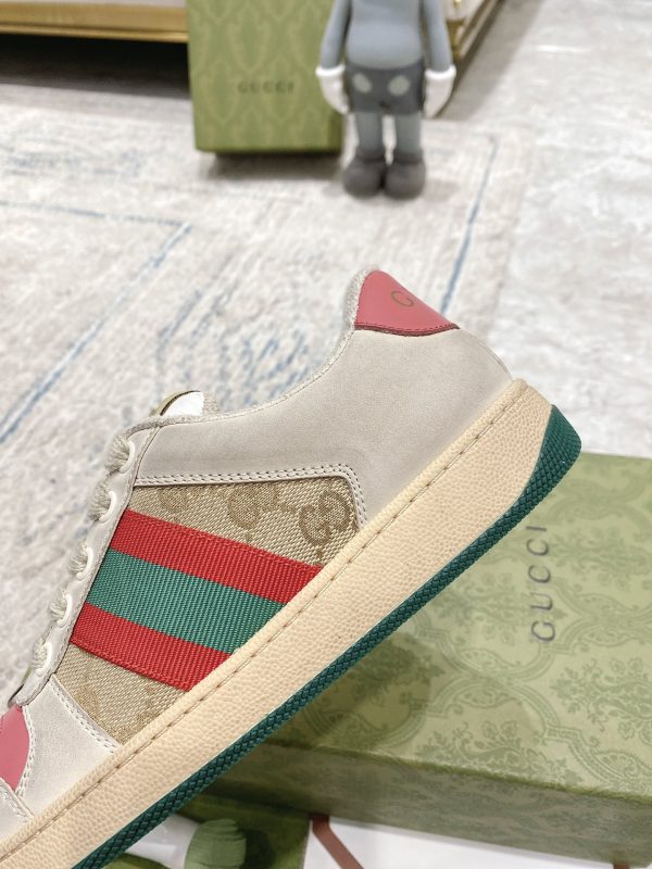 Newly upgraded Gucci dirty shoes for couples GG series distressed and casual Gucci B - Image 10