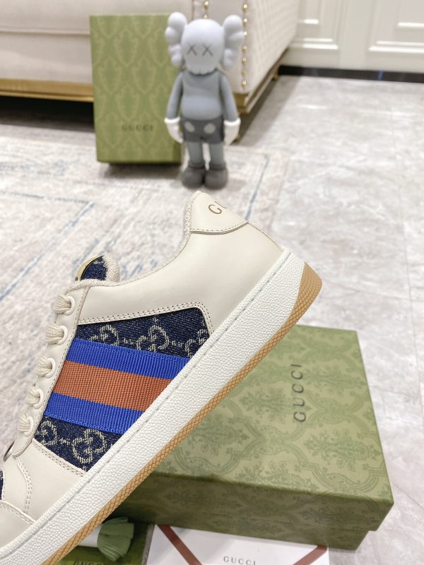 Newly upgraded Gucci dirty shoes for couples GG series distressed and casual Gucci c - Image 7