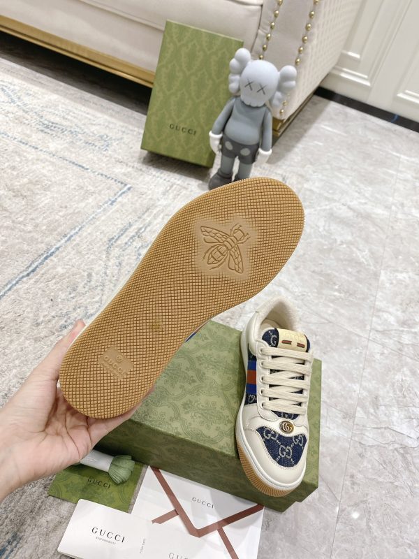 Newly upgraded Gucci dirty shoes for couples GG series distressed and casual Gucci c - Image 10