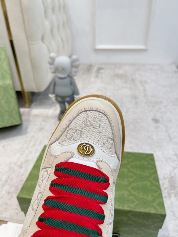 Newly upgraded Gucci dirty shoes for couples GG series distressed and casual Gucci D - Image 9