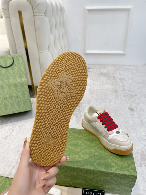 Newly upgraded Gucci dirty shoes for couples GG series distressed and casual Gucci D - Image 10