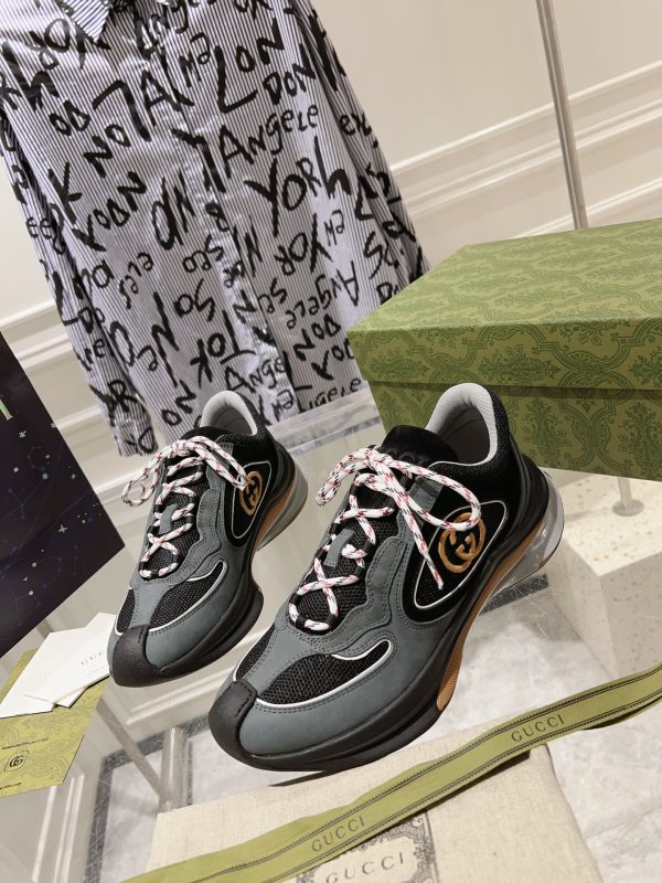 Gucci 2023ss new RUN series couple casual sports shoes running shoes dad shoes - Image 3